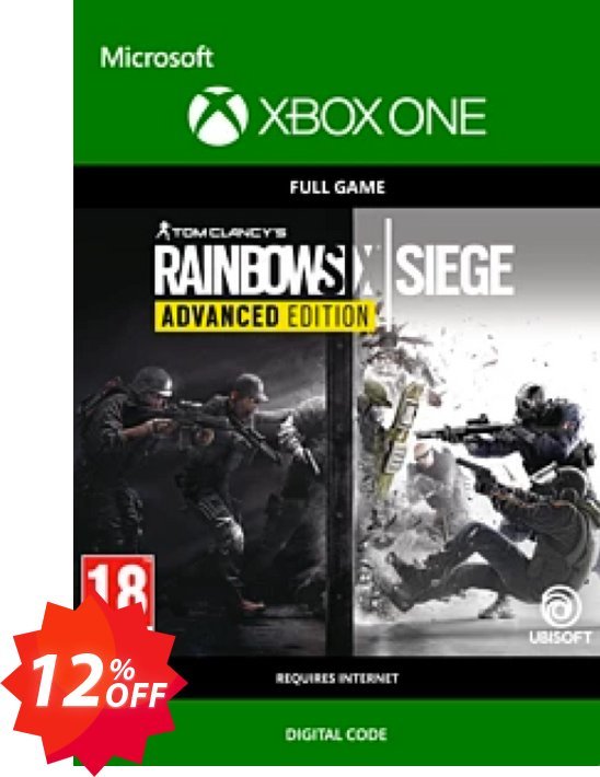Tom Clancy's Rainbow Six Siege Advanced Edition Xbox One Coupon code 12% discount 