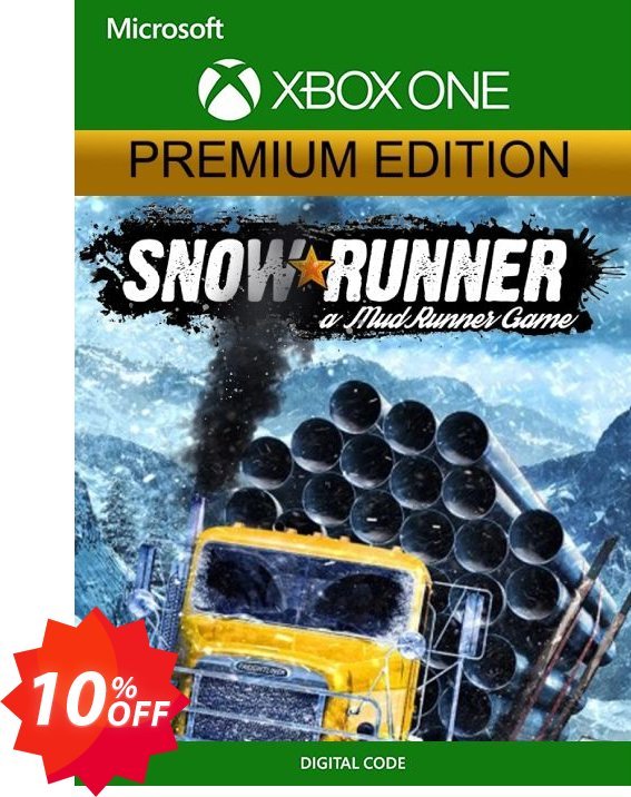 SnowRunner - Premium Edition Xbox One, UK  Coupon code 10% discount 