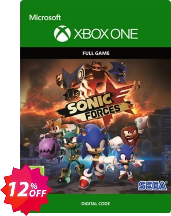 Sonic Forces Xbox One Coupon code 12% discount 
