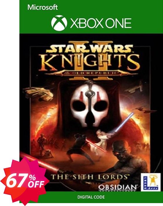 Star Wars - Knights of the Old Republic II: The Sith Lords Xbox One/ Xbox 360 Coupon code 67% discount 