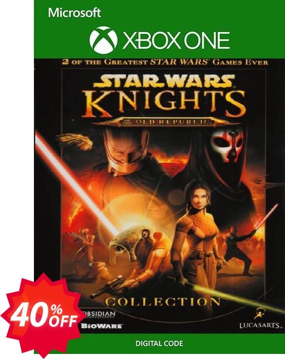 Star Wars - Knights of the Old Republic: The Collection Xbox One/ Xbox 360 Coupon code 40% discount 