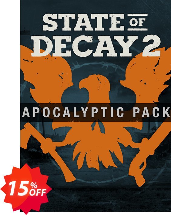 State of Decay 2 Apocalyptic Pack DLC Xbox One/PC Coupon code 15% discount 
