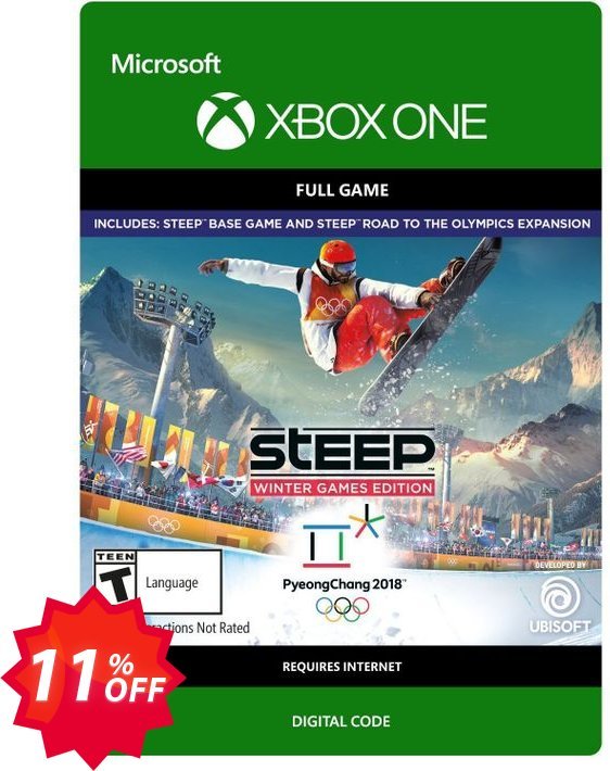 Steep - Winter Games Edition Xbox One Coupon code 11% discount 