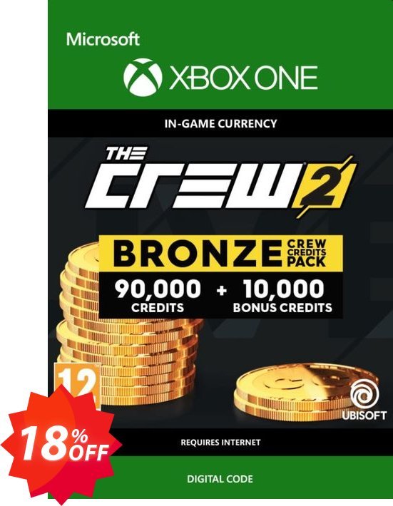 The Crew 2 Bronze Crew Credits Pack Xbox One Coupon code 18% discount 