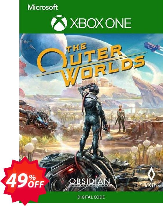 The Outer Worlds Xbox One Coupon code 49% discount 