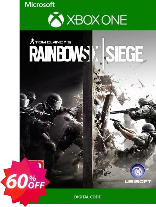 Tom Clancys Rainbow Six Siege Xbox One Coupon code 60% discount 