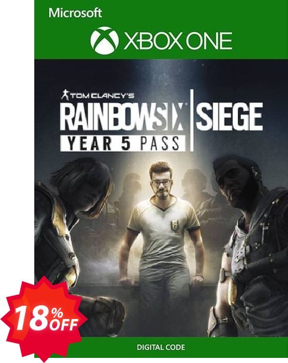 Tom Clancy's Rainbow Six Siege - Year 5 Pass Xbox One Coupon code 18% discount 