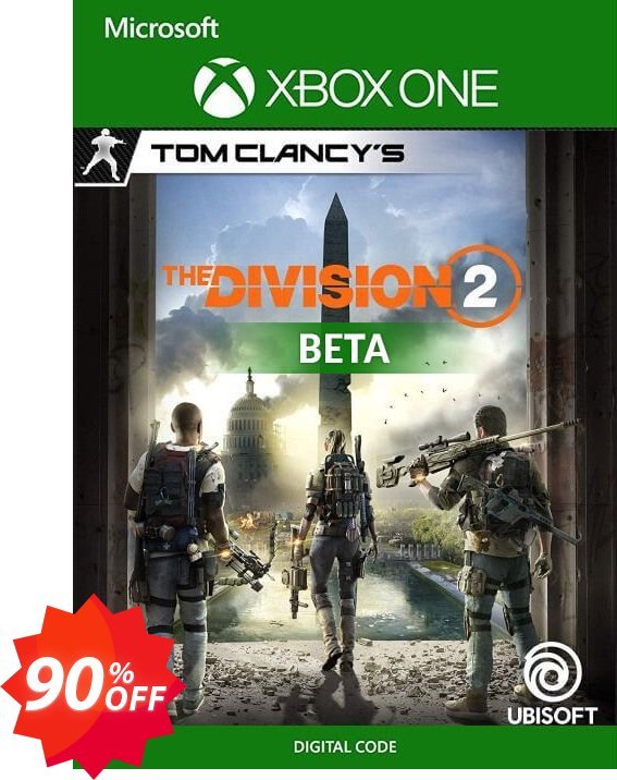 Tom Clancys The Division 2 Xbox One Beta Coupon code 90% discount 