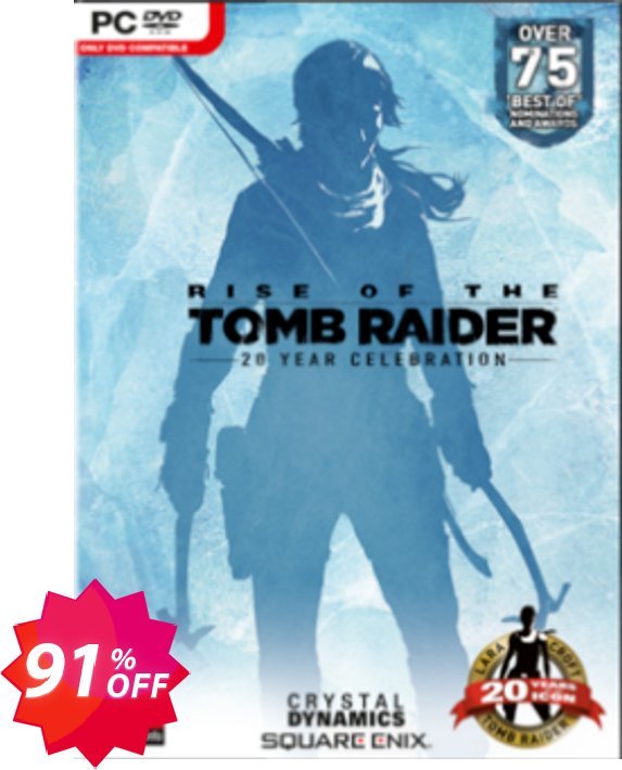 Rise of the Tomb Raider 20 Year Celebration PC Coupon code 91% discount 