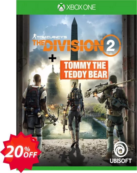 Tom Clancy's The Division 2 Xbox One Inc. Teddy Bear DLC Coupon code 20% discount 