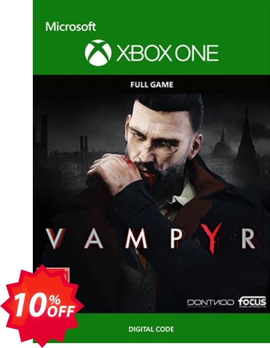 Vampyr Xbox One Coupon code 10% discount 