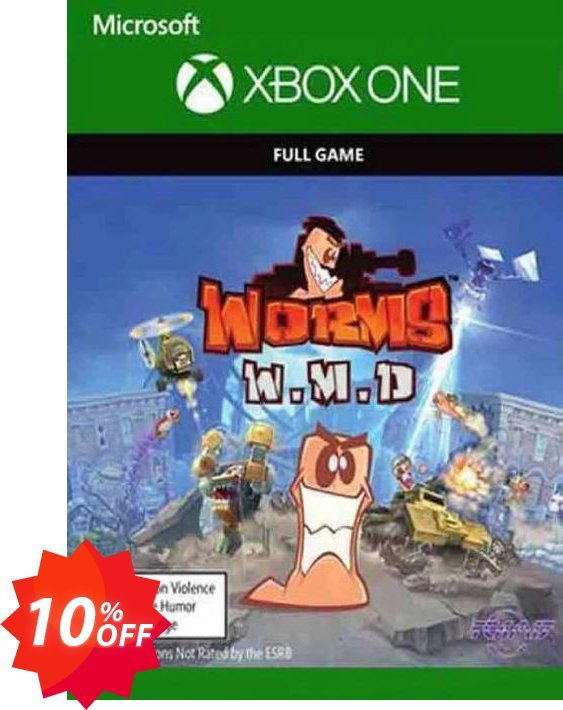 Worms W.M.D Xbox One Coupon code 10% discount 