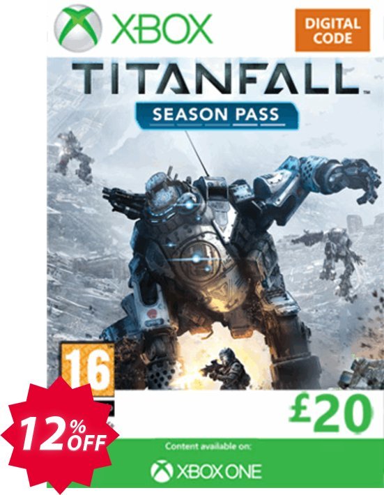 Titanfall Season Pass - Xbox Live, Xbox One/360  Coupon code 12% discount 