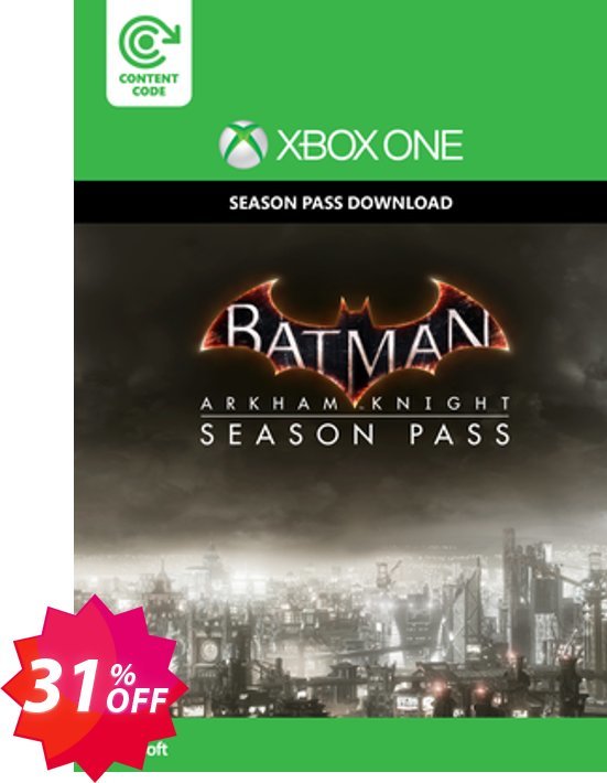 Batman Arkham Knight Season Pass Xbox One Coupon code 31% discount 