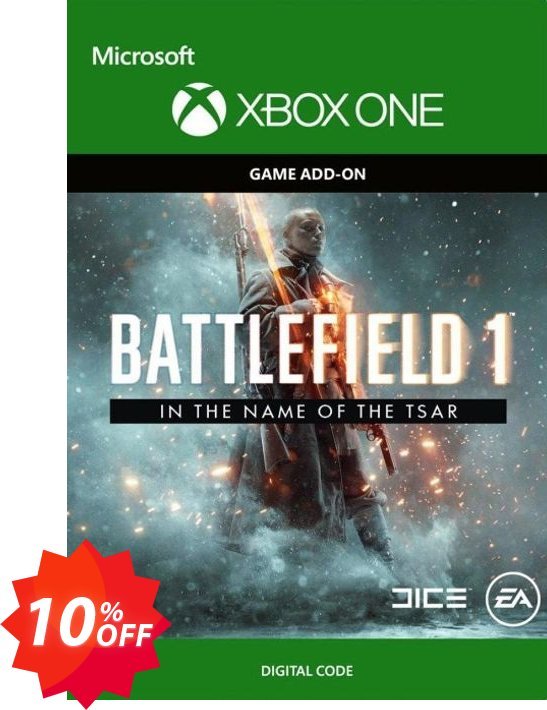 Battlefield 1: In the Name of the Tsar Expansion Pack Xbox One Coupon code 10% discount 