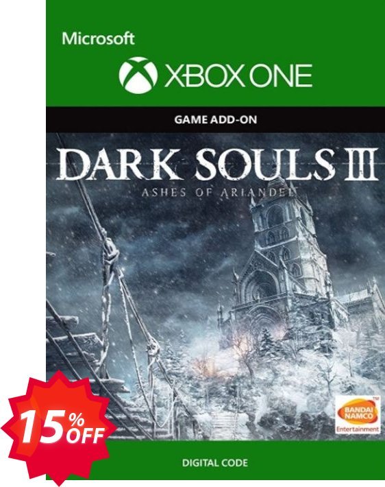 Dark Souls III 3 Ashes of Ariandel Expansion Xbox One Coupon code 15% discount 