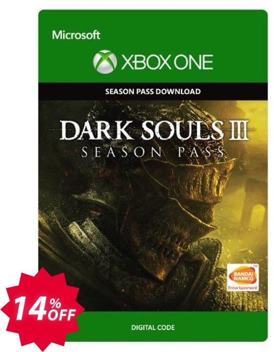 Dark Souls III 3 Season Pass Xbox One - Digital Code Coupon code 14% discount 