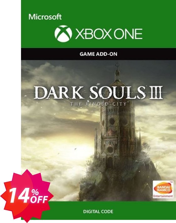 Dark Souls III 3 The Ringed City Expansion Xbox One Coupon code 14% discount 