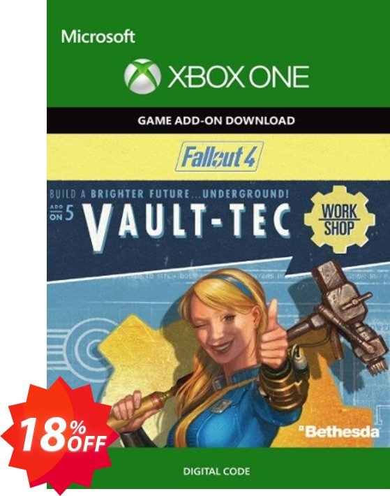 Fallout 4: Vault-Tec Workshop Content Pack Xbox One Coupon code 18% discount 