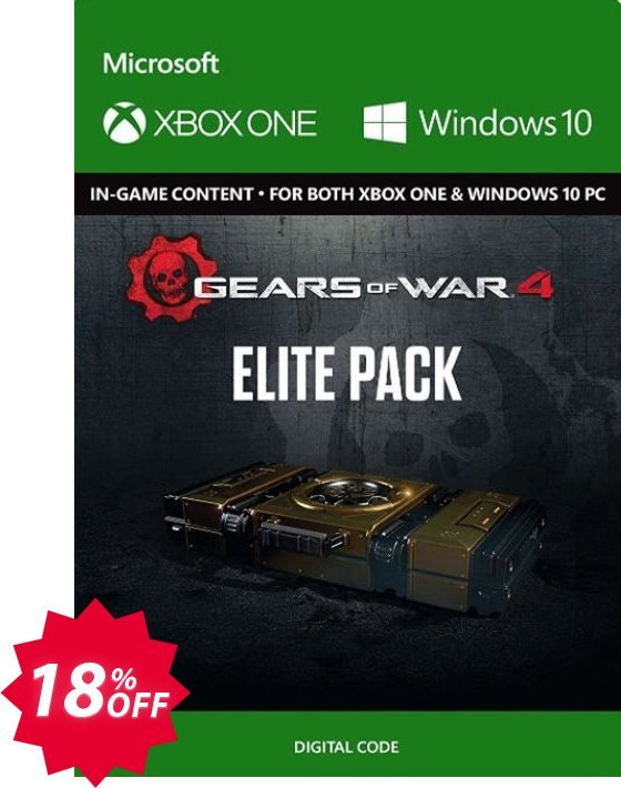 Gears of War 4: Elite Content Pack Xbox One / PC Coupon code 18% discount 