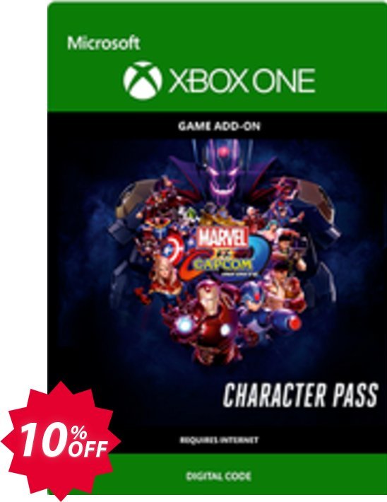 Marvel vs. Capcom Infinite Character Pass Xbox One Coupon code 10% discount 
