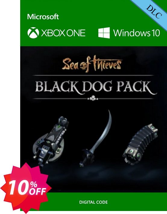 Sea of Thieves Black Dog Pack Xbox One / PC Coupon code 10% discount 