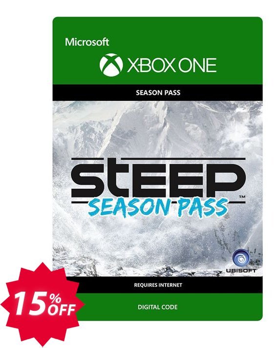 Steep Season Pass Xbox One Coupon code 15% discount 