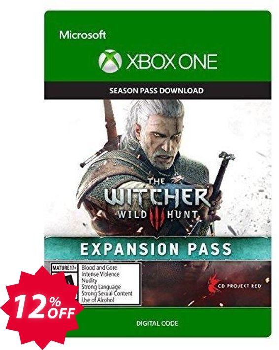 The Witcher 3: Wild Hunt Expansion Pass Xbox One - Digital Code Coupon code 12% discount 