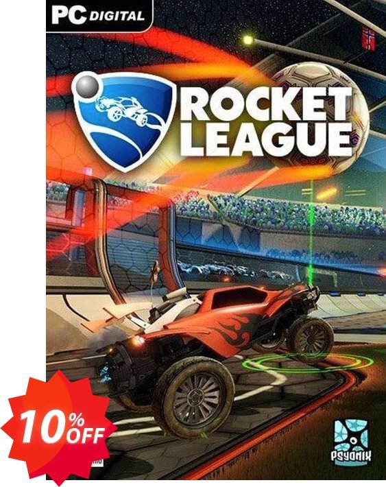 Rocket League PC Coupon code 10% discount 