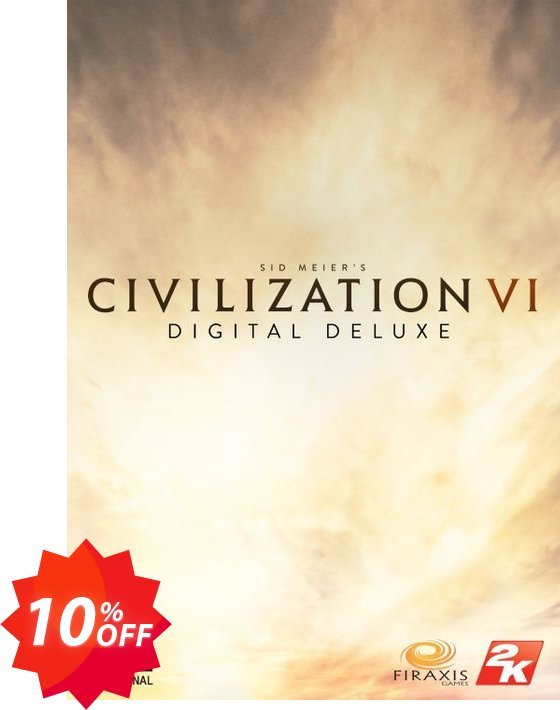 Sid Meier’s Civilization VI 6 Digital Deluxe PC, Global  Coupon code 10% discount 