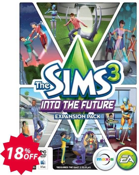 The Sims 3: Into the Future PC Coupon code 18% discount 