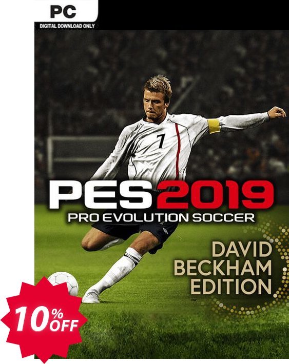 Pro Evolution Soccer, PES 2019 David Beckham Edition PC Coupon code 10% discount 