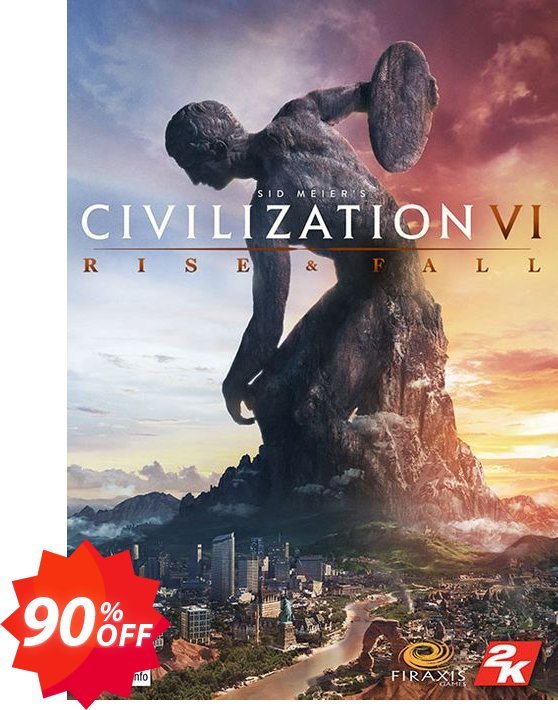 Sid Meier's Civilization VI 6 PC Rise and Fall DLC Coupon code 90% discount 