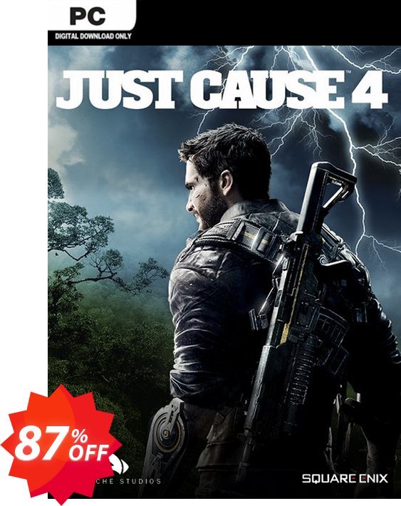 Just Cause 4 PC + DLC Coupon code 87% discount 