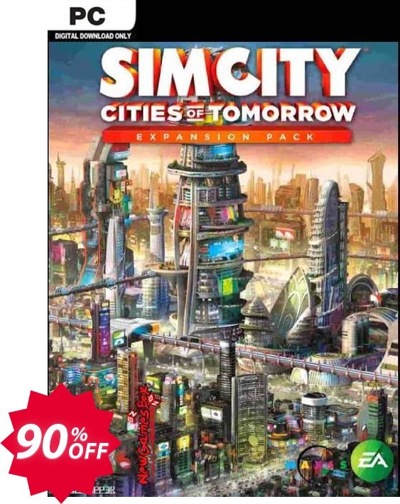 Simcity: Cities of Tomorrow PC Coupon code 90% discount 