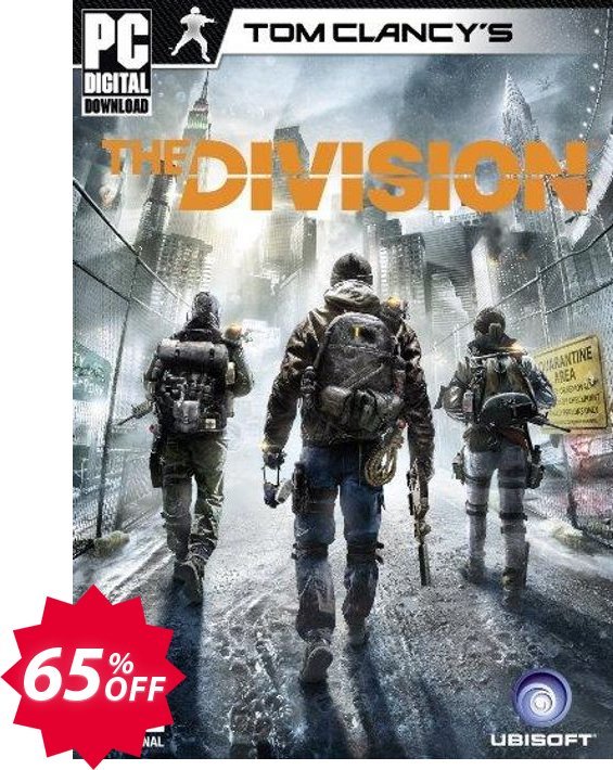 Tom Clancy's The Division PC Coupon code 65% discount 