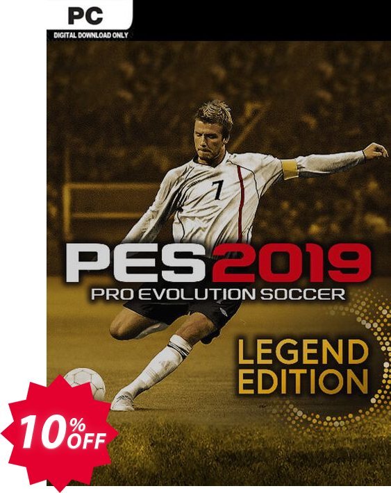 Pro Evolution Soccer, PES 2019 Legend Edition PC Coupon code 10% discount 