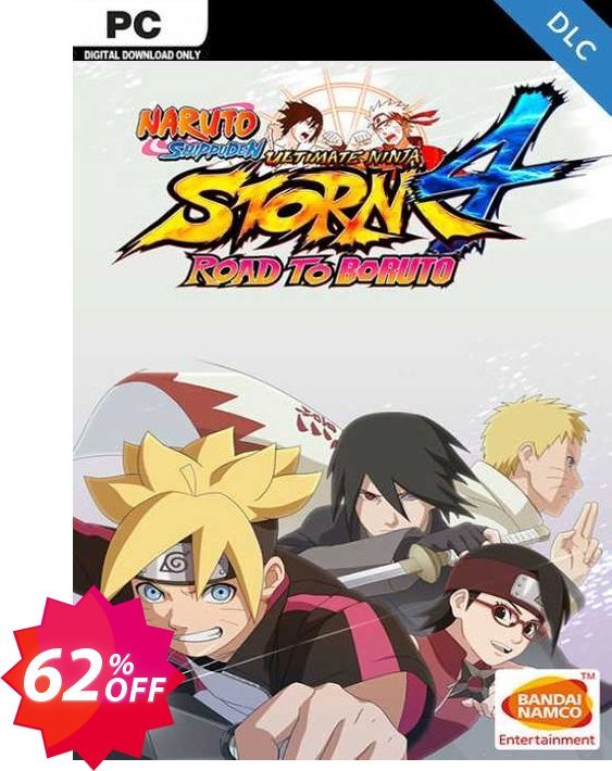 NARUTO SHIPPUDEN: Ultimate Ninja STORM 4 Road to Boruto DLC Coupon code 62% discount 