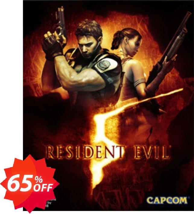 Resident Evil 5 PC Coupon code 65% discount 