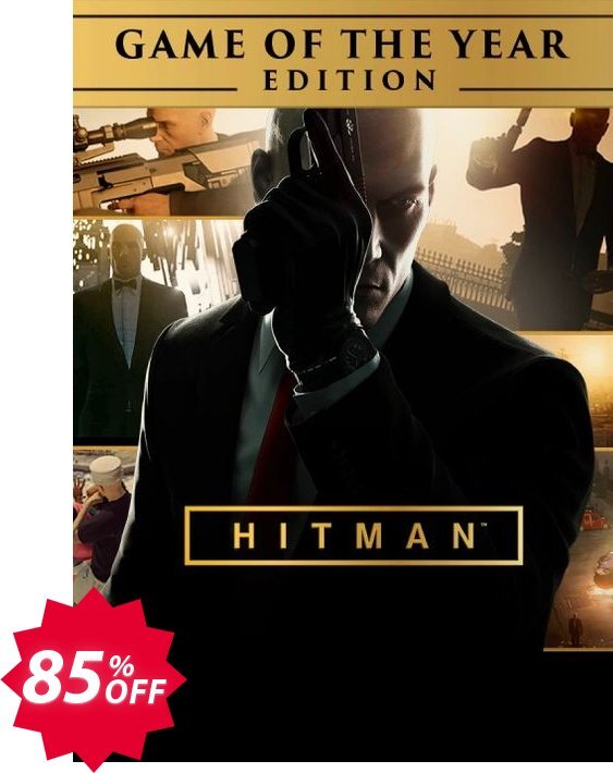 Hitman - Game of The Year Edition PC Coupon code 85% discount 