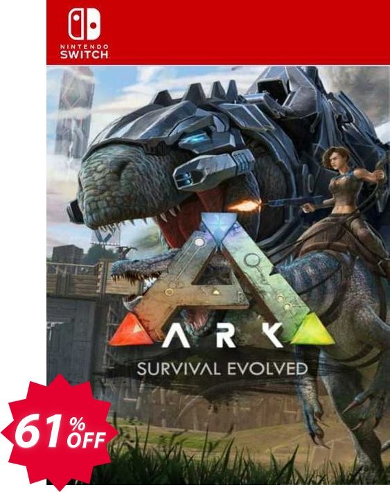 ARK: Survival Evolved Switch, EU  Coupon code 61% discount 
