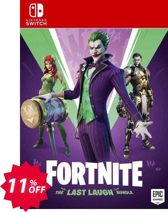 Fortnite: The Last Laugh Bundle Switch, US  Coupon code 11% discount 