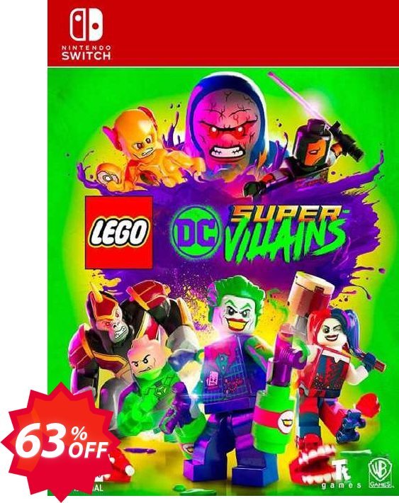 LEGO DC Super-Villains Switch, EU  Coupon code 63% discount 