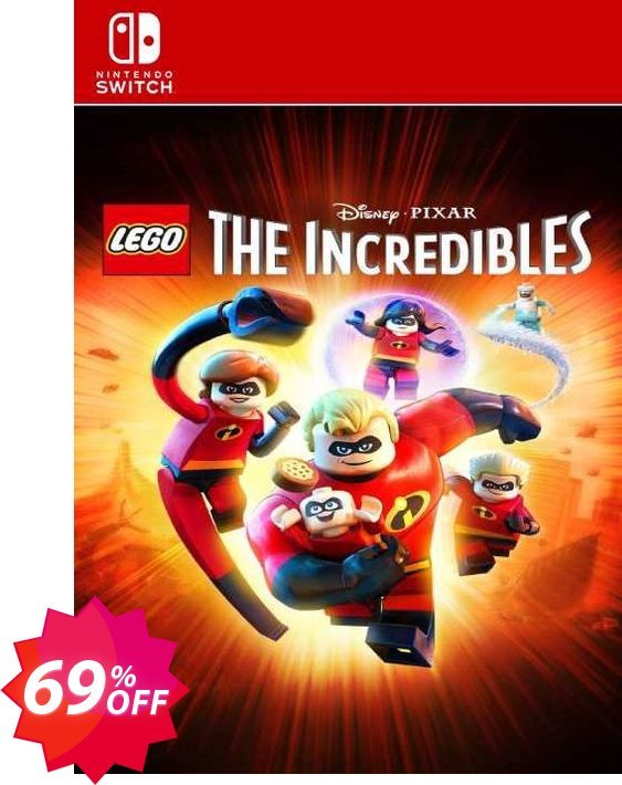 LEGO The Incredibles Switch, EU  Coupon code 69% discount 