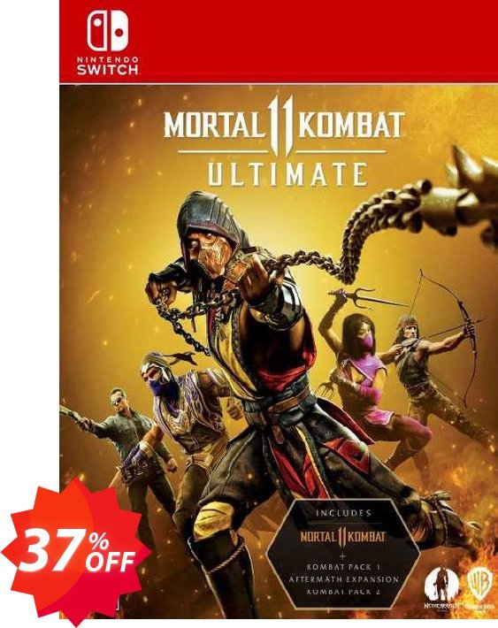 Mortal Kombat 11 Ultimate Switch, EU  Coupon code 37% discount 