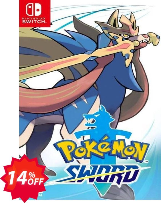 Pokemon Sword Switch, US  Coupon code 14% discount 