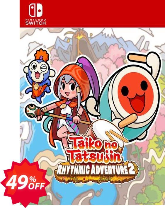 Taiko no Tatsujin Rhythmic Adventure Pack 2 Switch, EU  Coupon code 49% discount 