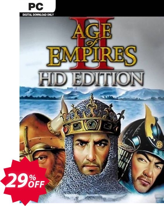 Age of Empires II PC Coupon code 29% discount 