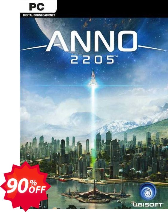 Anno 2205 PC, EU  Coupon code 90% discount 