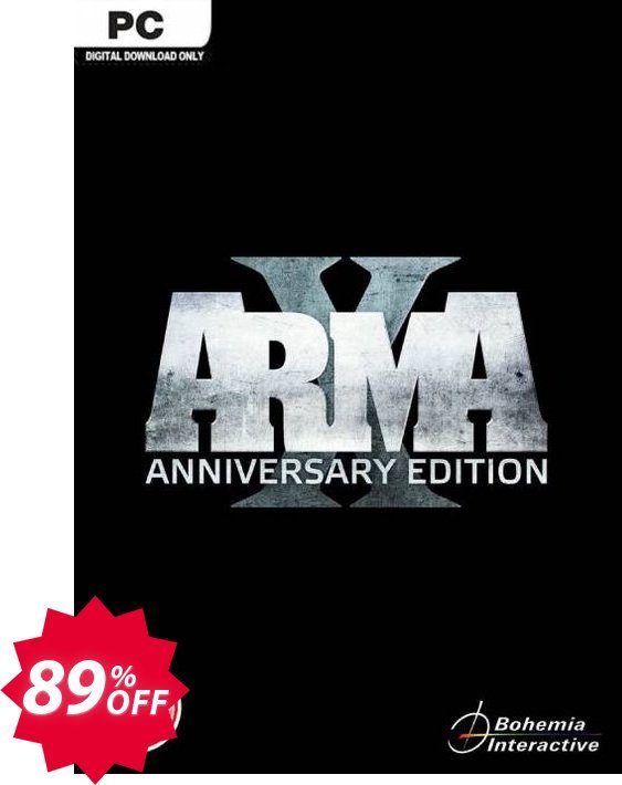 ARMA X: Anniversary Edition PC Coupon code 89% discount 